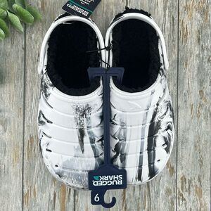 Men's Tie Dye Comfy Fuzzy Lined EVA Clogs Sandals Slippers Shoes Size 9